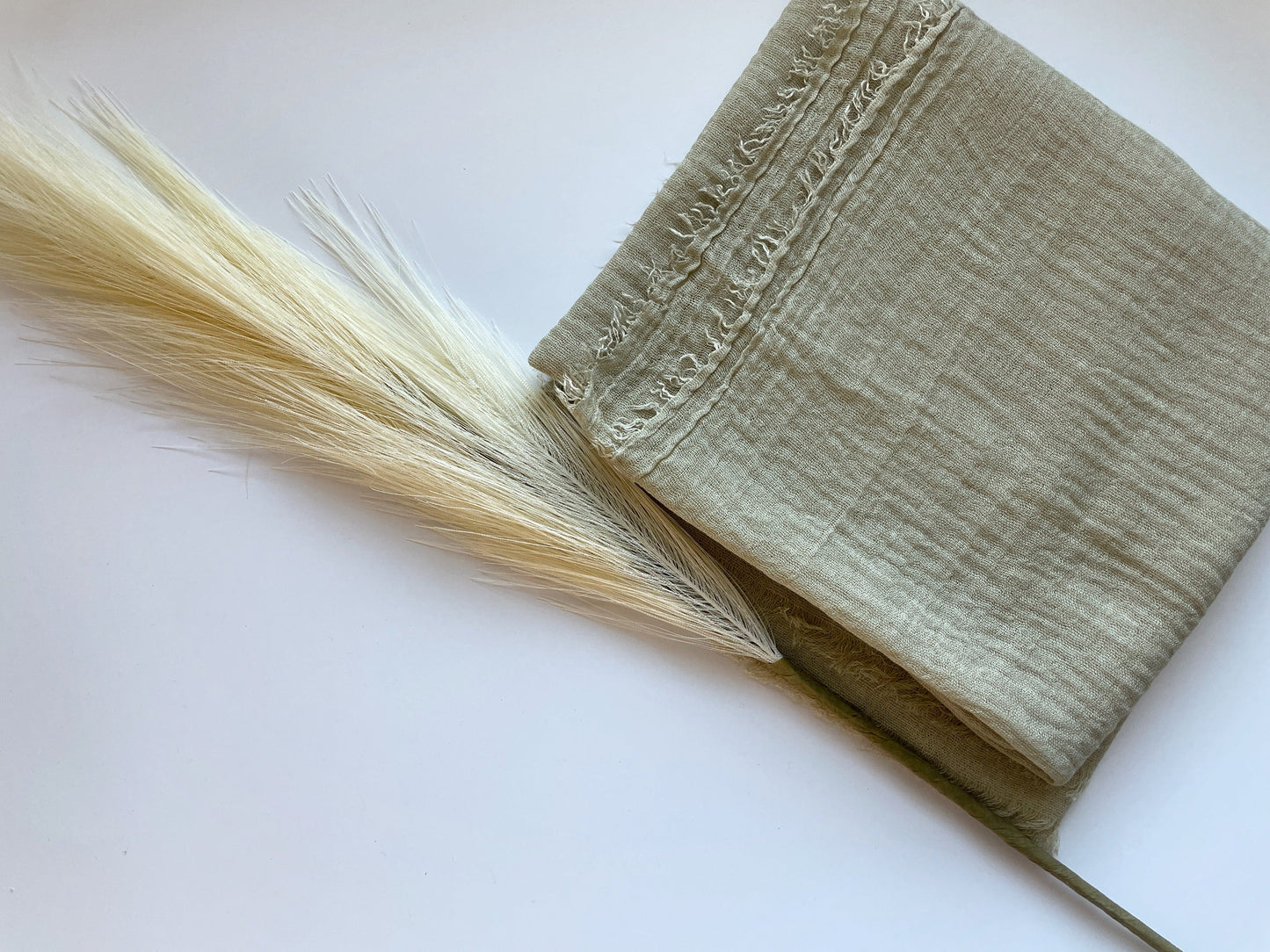 Cotton Crinkle Hijab - Earth