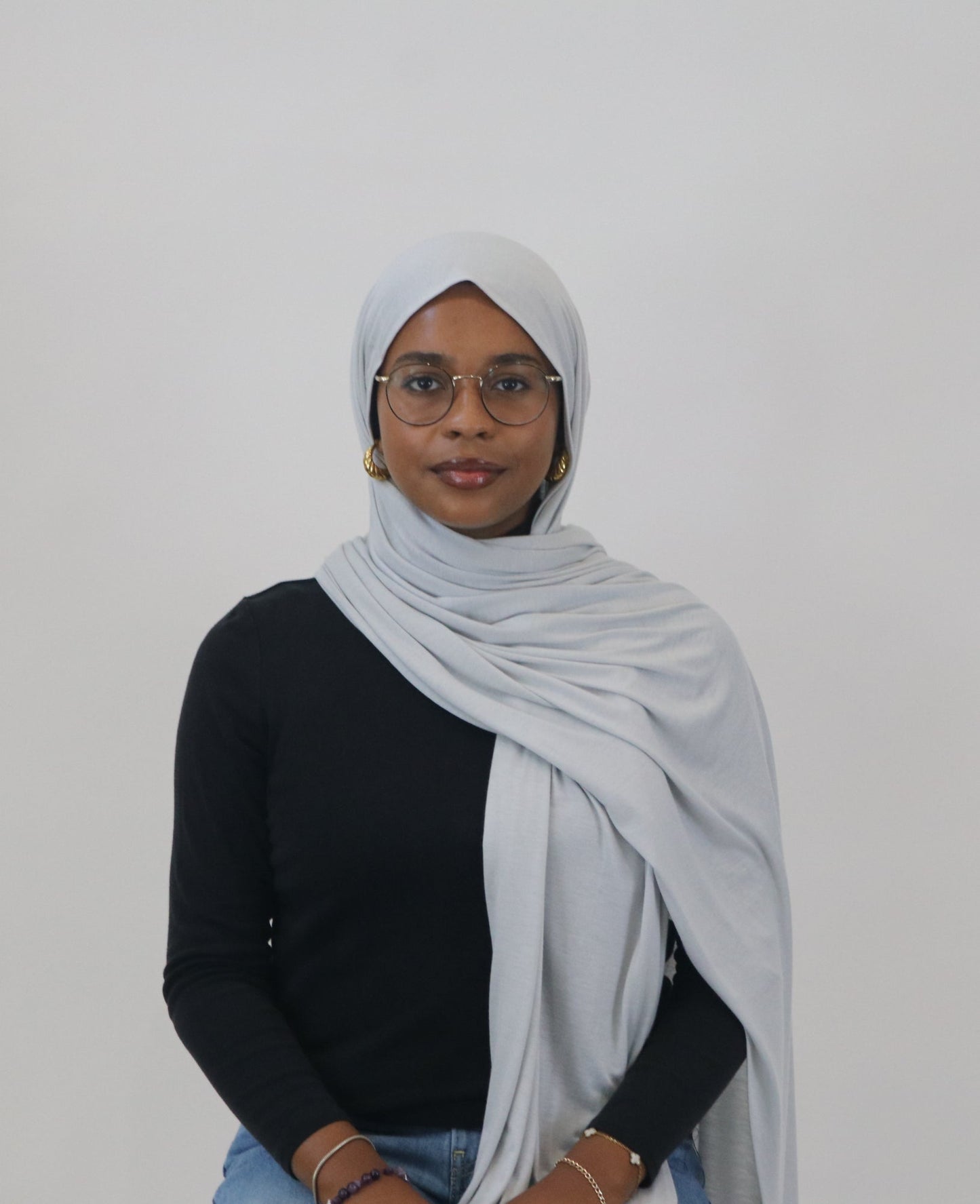 Jersey Hijab - Smoke