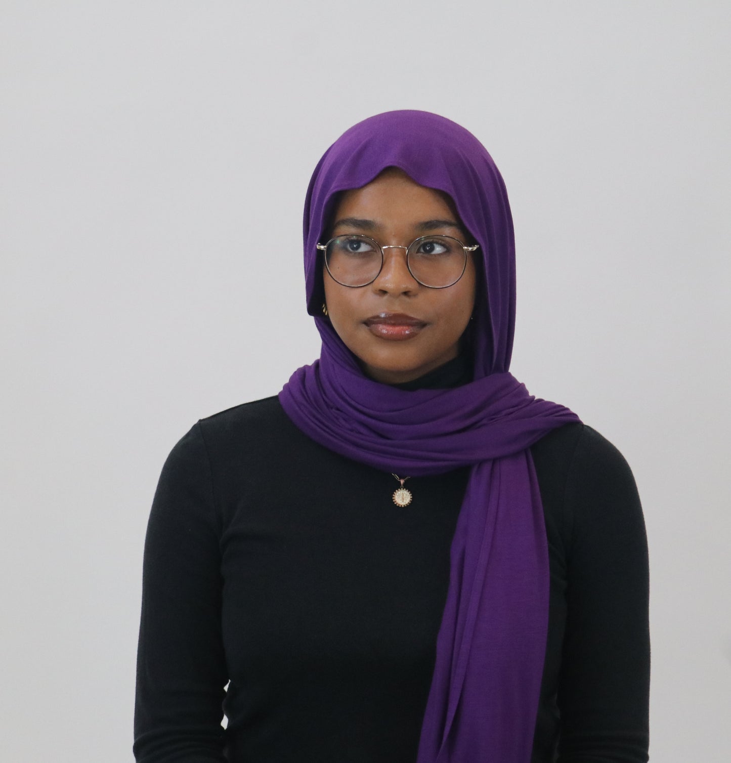 Jersey Hijab - Violet