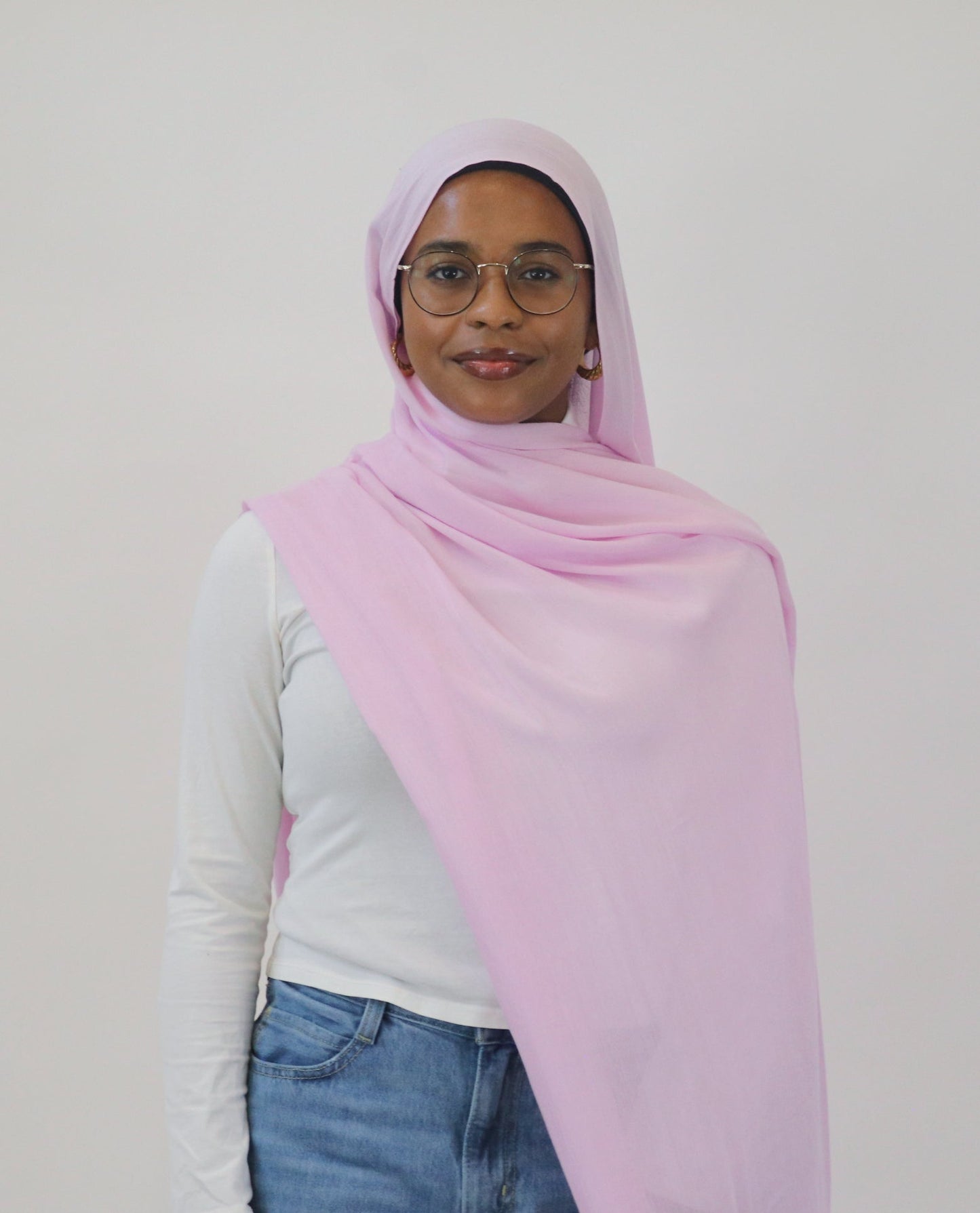 Modal Hijab - Baby Pink