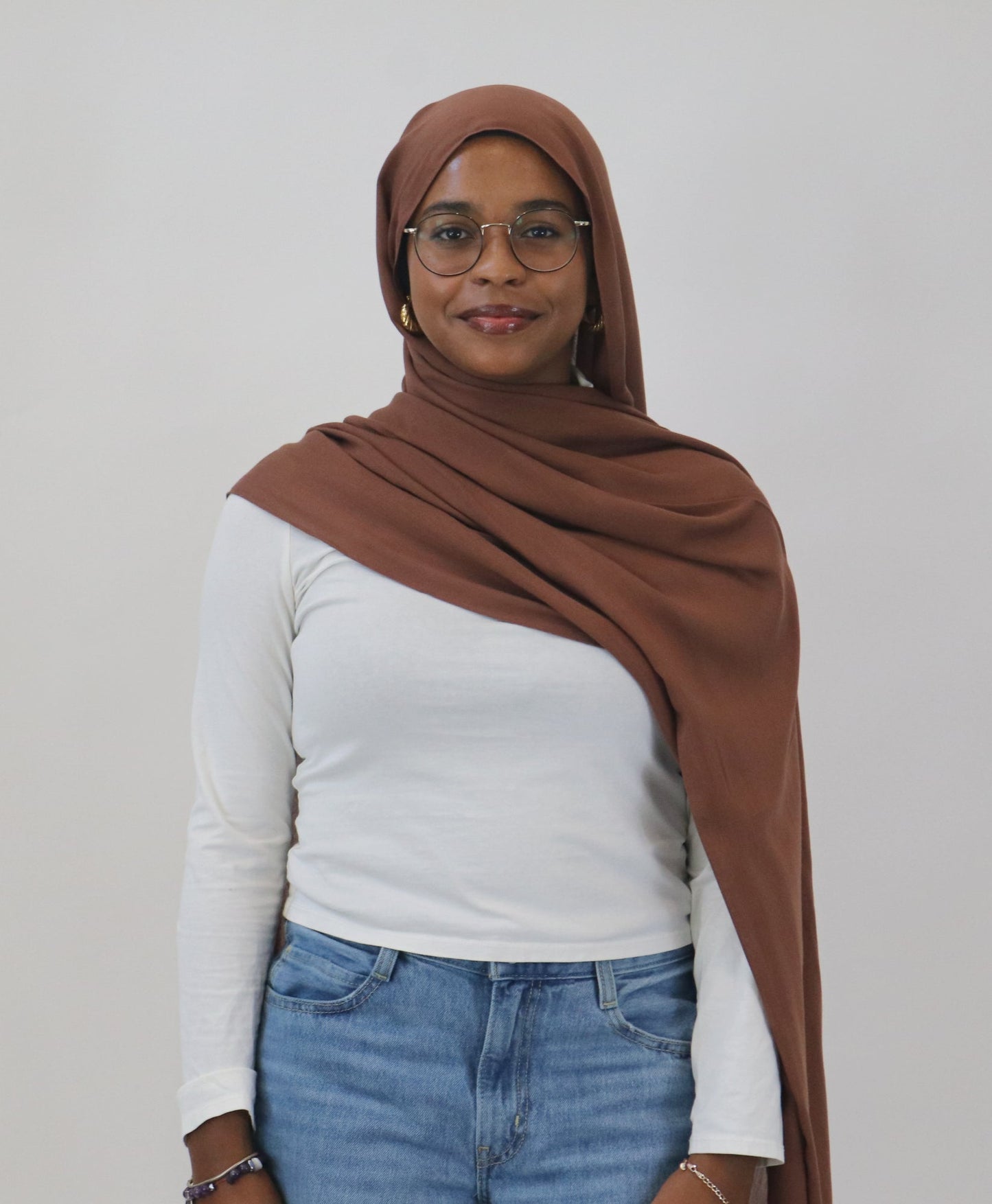 Modal Hijab - Coffee