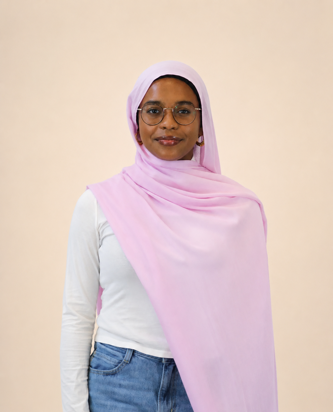 Modal Hijab - Baby Pink