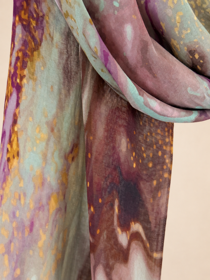 Gilded Mauve Hijab