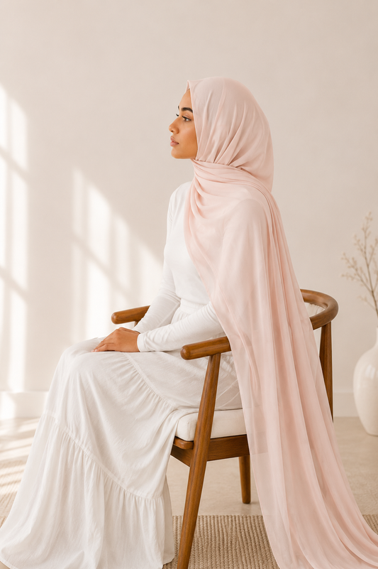 Modal Hijab - Blush