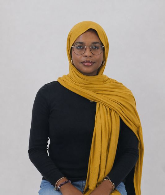 Jersey Hijab - Mustard