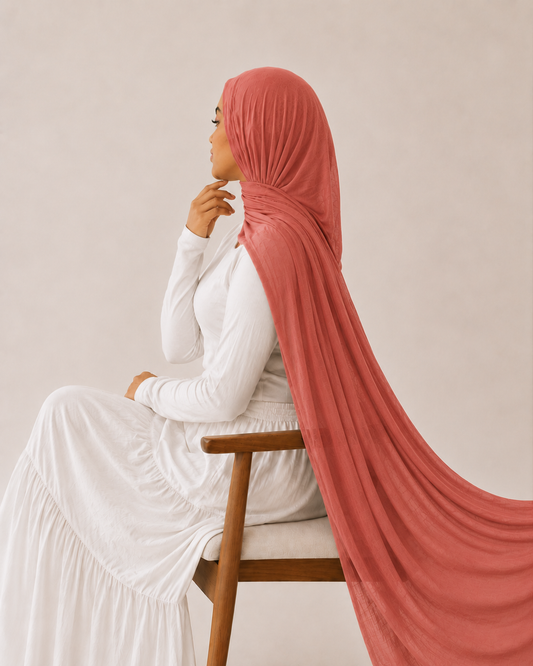 Modal Hijab - Coral