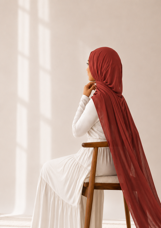 Modal Hijab - Scarlet