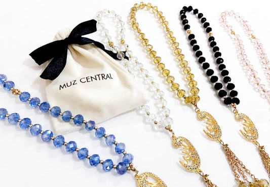 Crystal Jewel Prayer Beads / Car Hanger