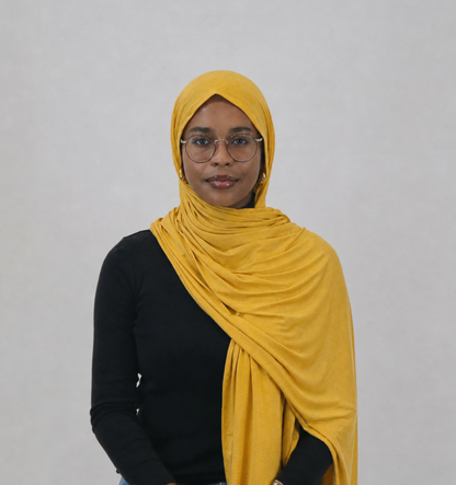 Jersey Hijab - Mustard