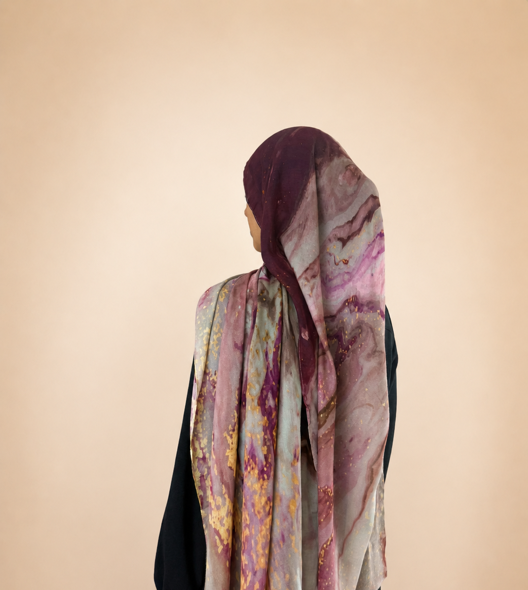 Gilded Mauve Hijab