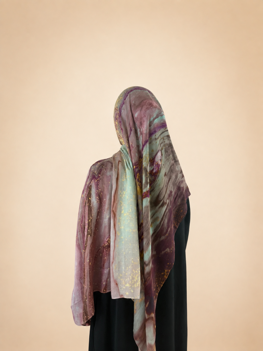 Gilded Mauve Hijab