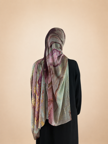 Gilded Mauve Hijab