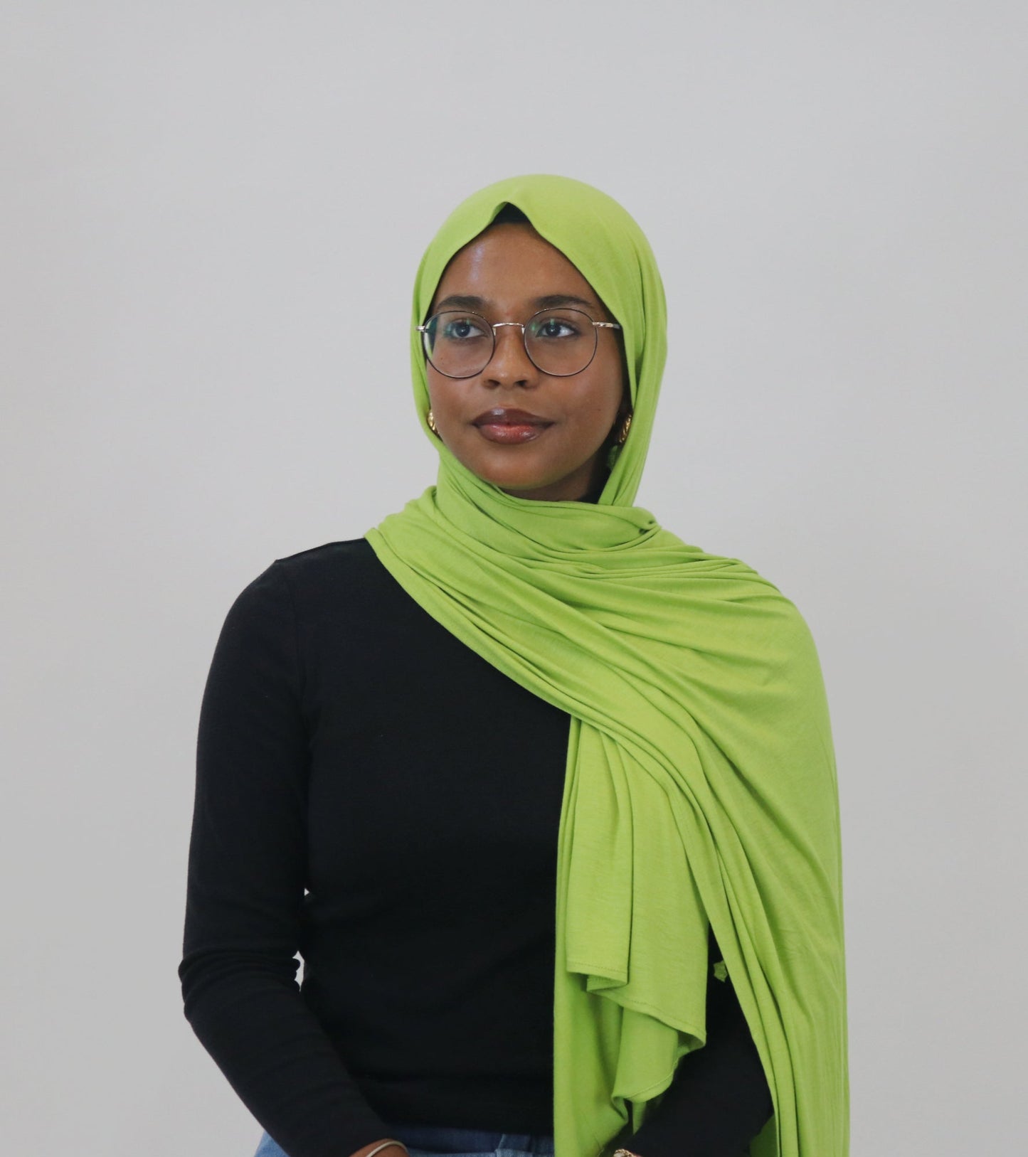 Jersey Hijab - Chartruese