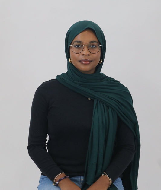 Jersey Hijab - Emerald