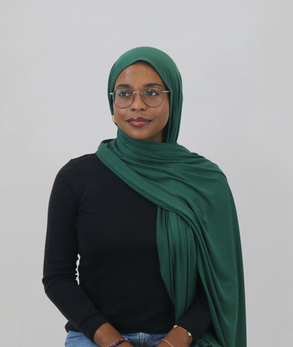 Jersey Hijab - Forest