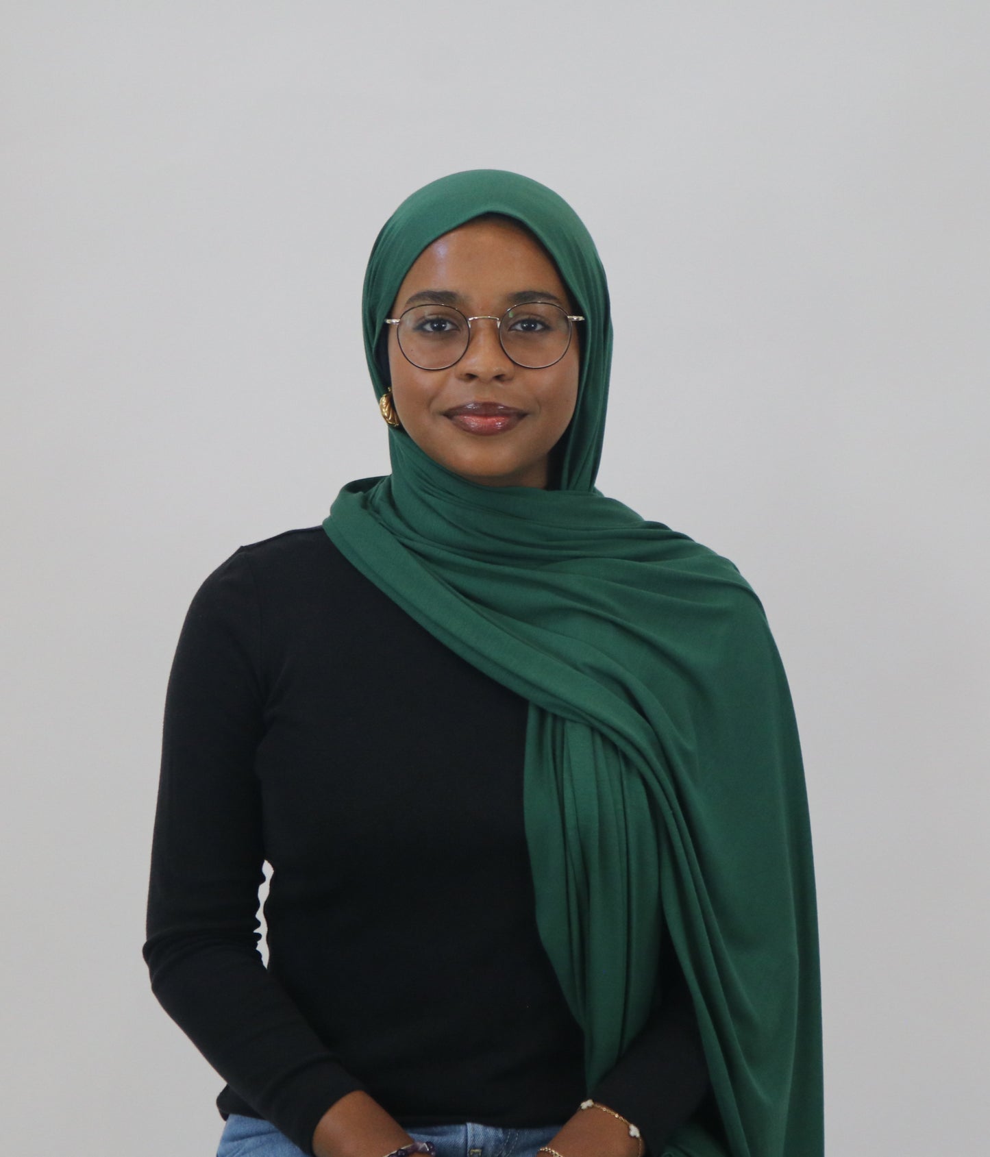 Jersey Hijab - Forest