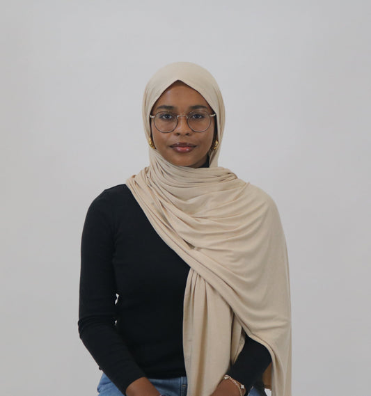 Jersey Hijab - Honey