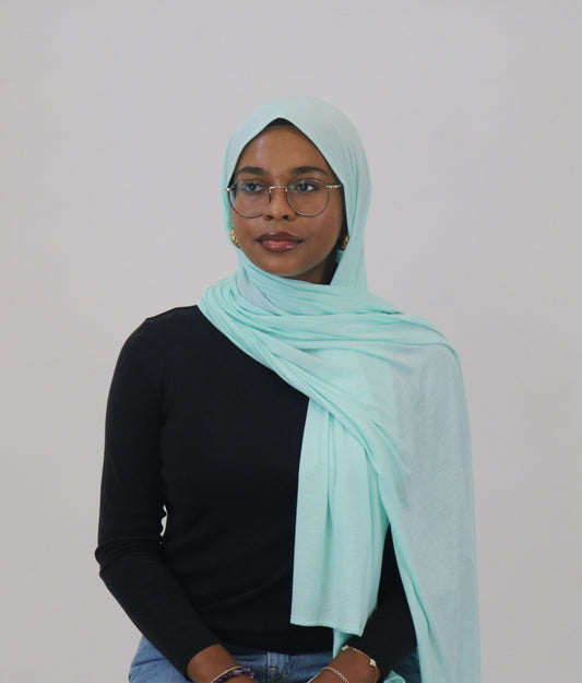Jersey Hijab - Mint