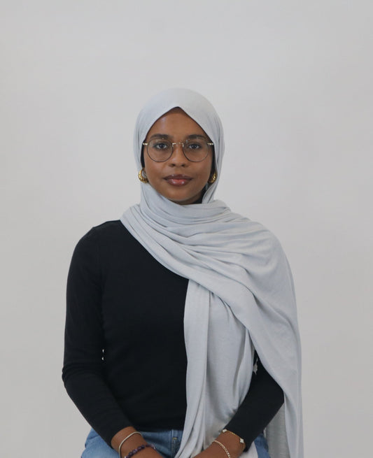 Jersey Hijab - Smoke