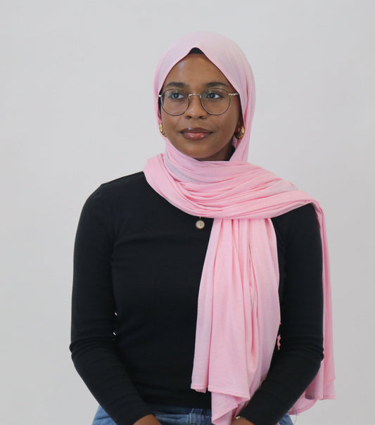 Jersey Hijab - Soft Pink
