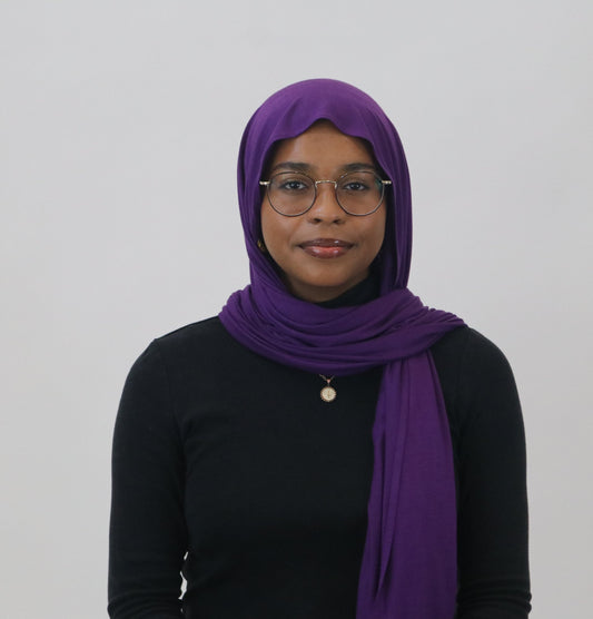 Jersey Hijab - Violet