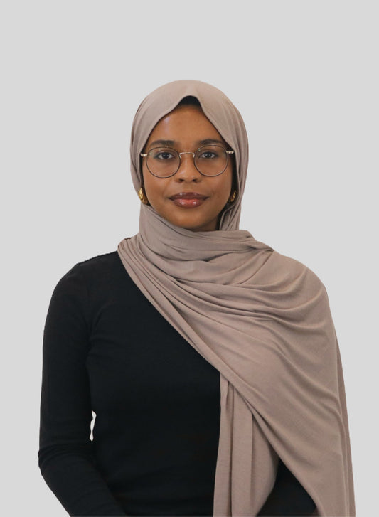 Jersey Hijab - Warm Taupe