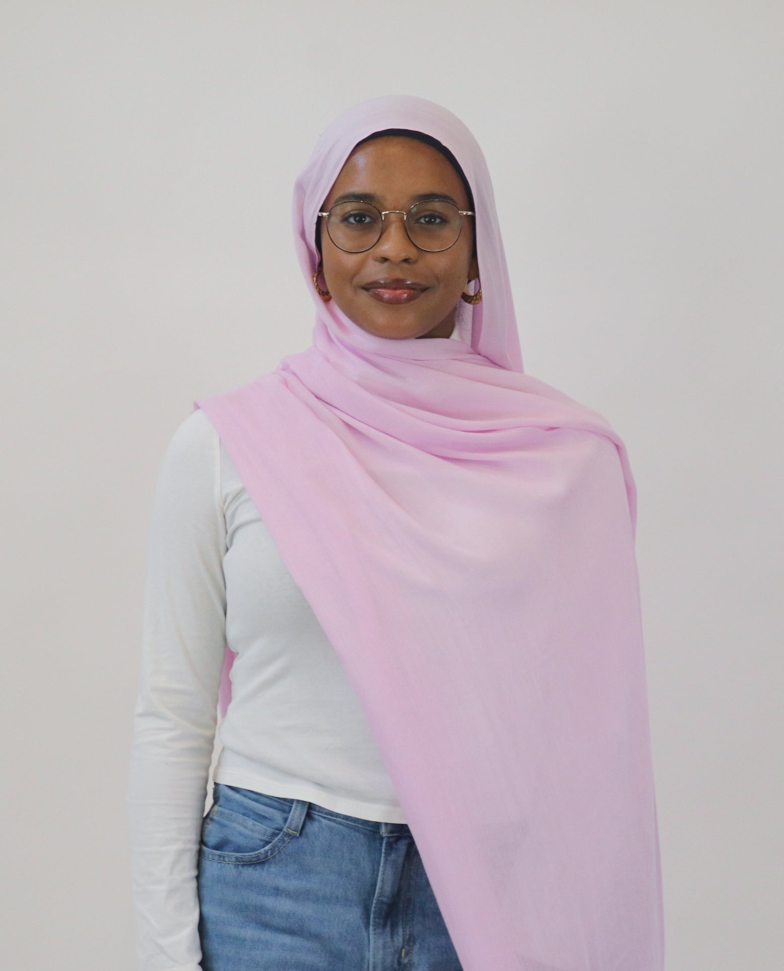 Modal Hijab - Baby Pink