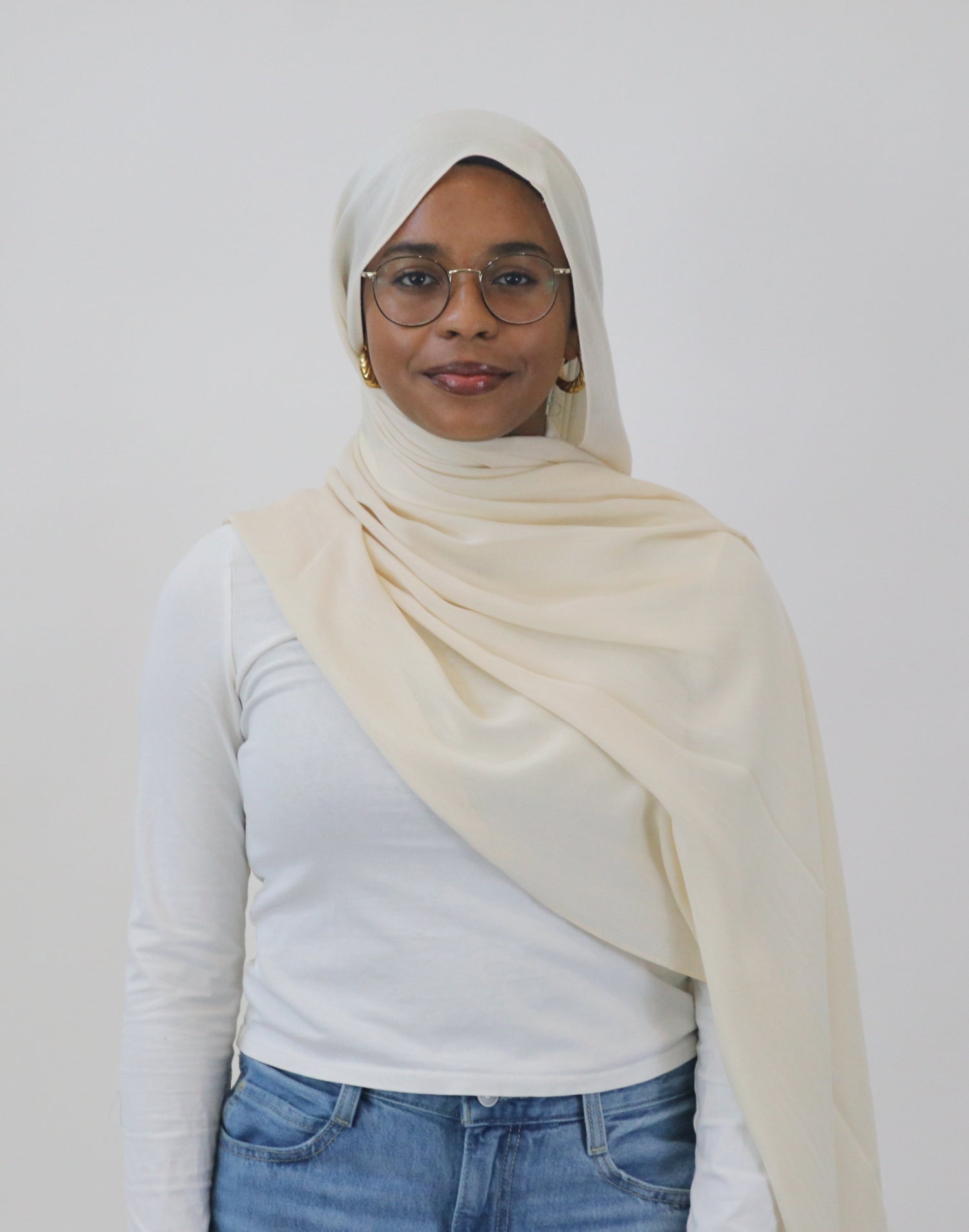 Modal Hijab - Light Beige