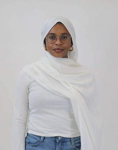 Modal Hijab - Snow