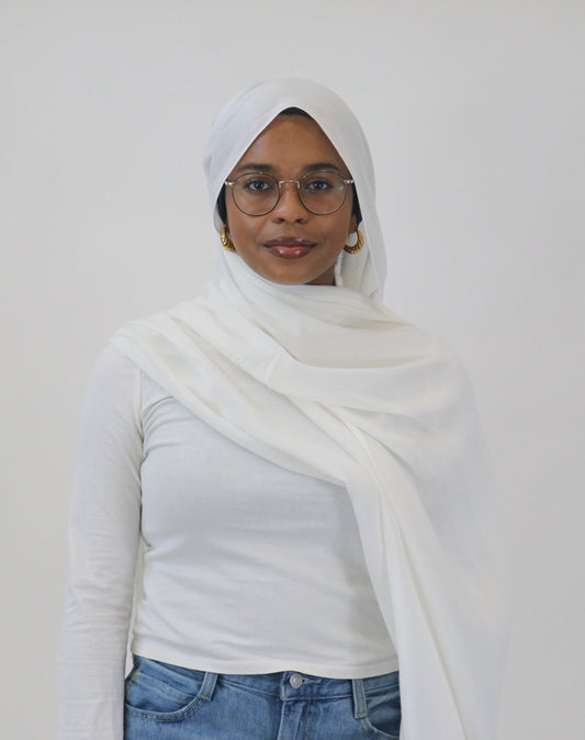 Modal Hijab - Snow