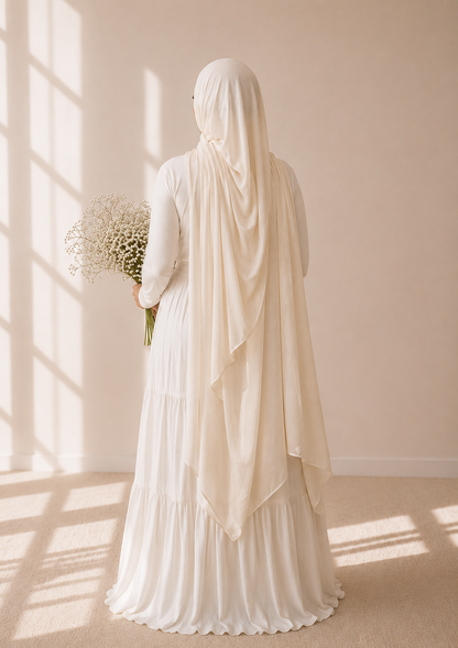 Modal Hijab - Light Beige