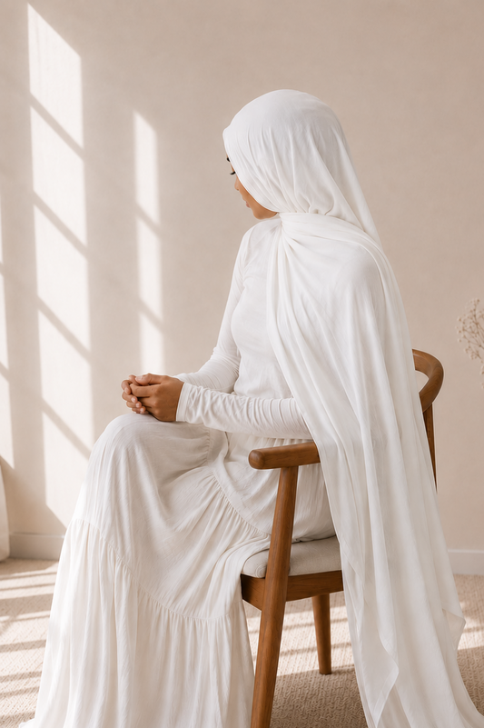 Modal Hijab - Snow