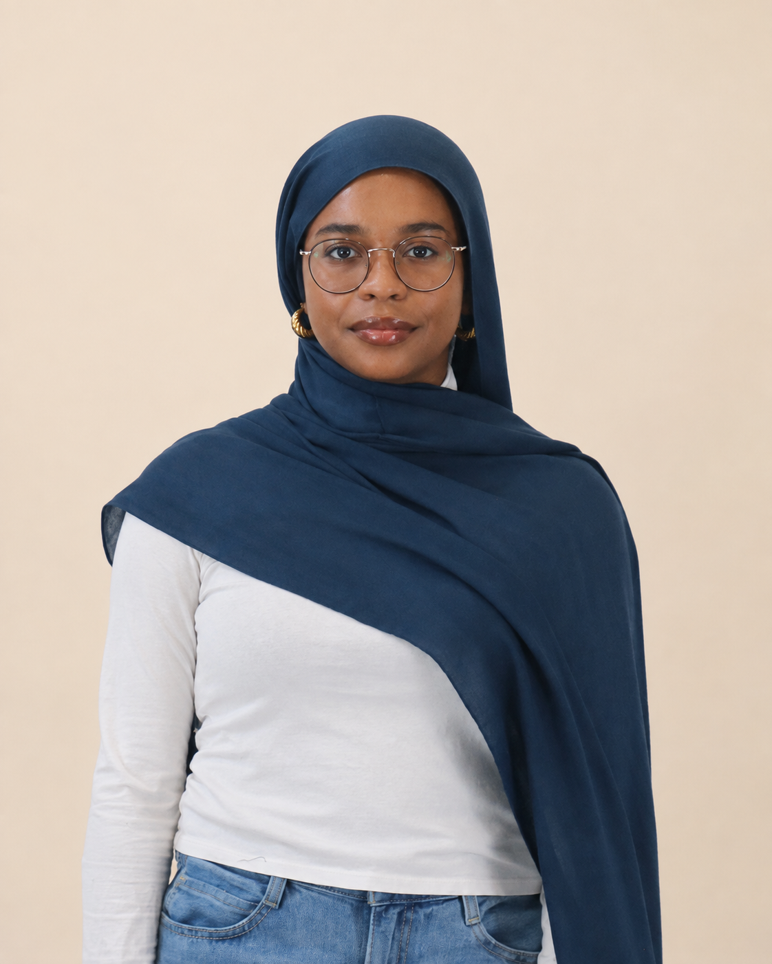 Modal Hijab - Navy