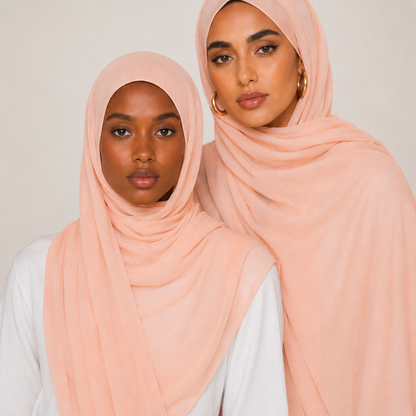 Modal Hijab - Peach