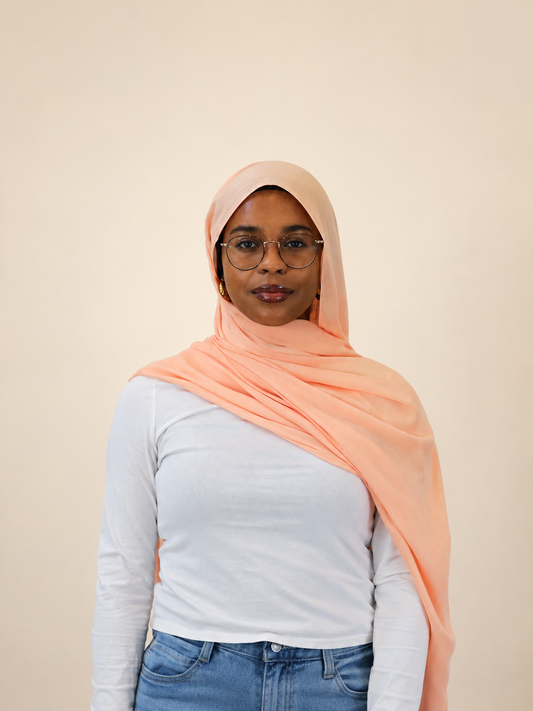 Modal Hijab - Peach
