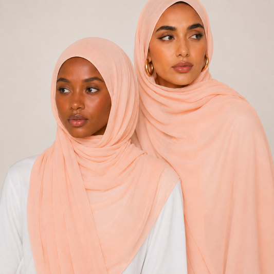 Modal Hijab - Peach