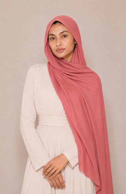 Modal Hijab - Rose