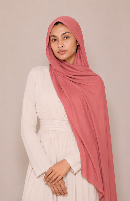 Modal Hijab - Rose
