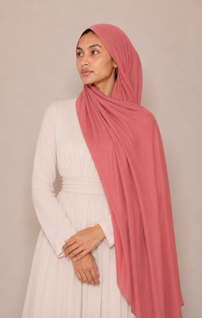 Modal Hijab - Rose